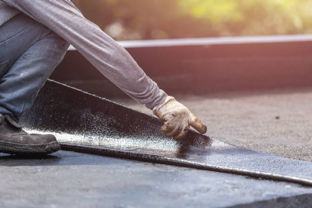 Professional Basement Waterproofing technician working in Loveland, OH